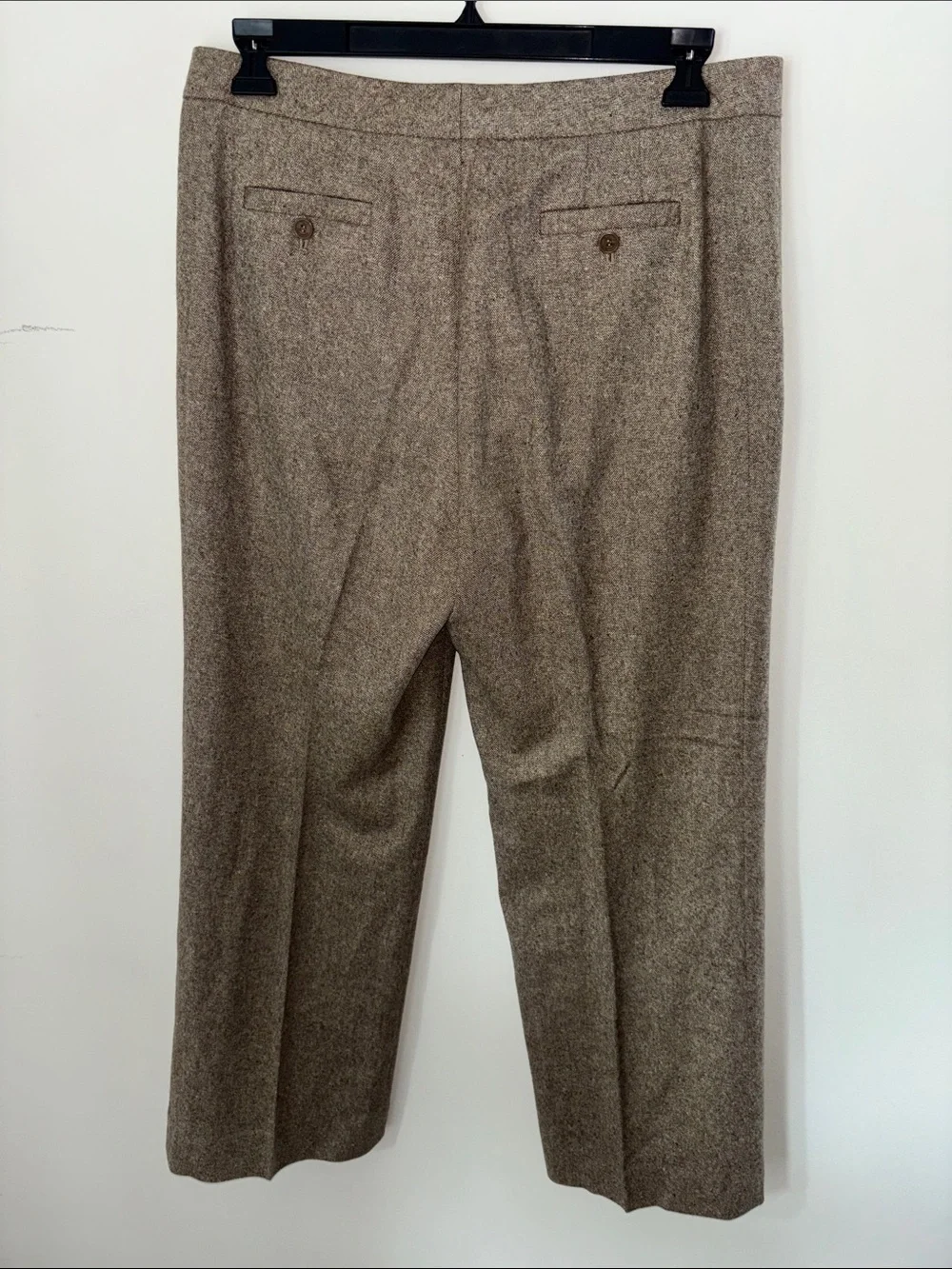 Faconnable Brown Wool Tweed Jacket Sz XL & Pant Sz 12 - Picture 12 of 16